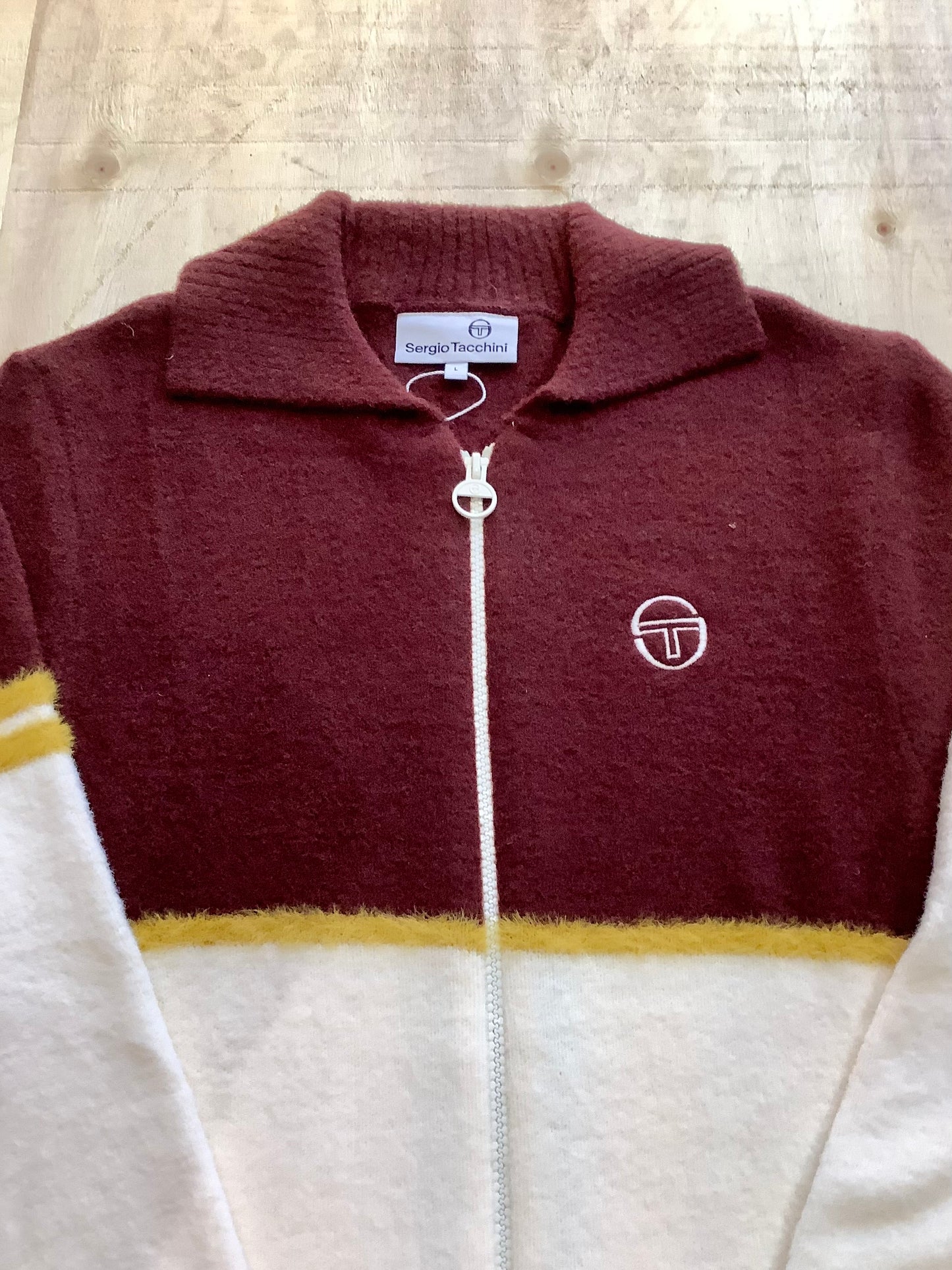 Sergio Orion Knitted Track Top