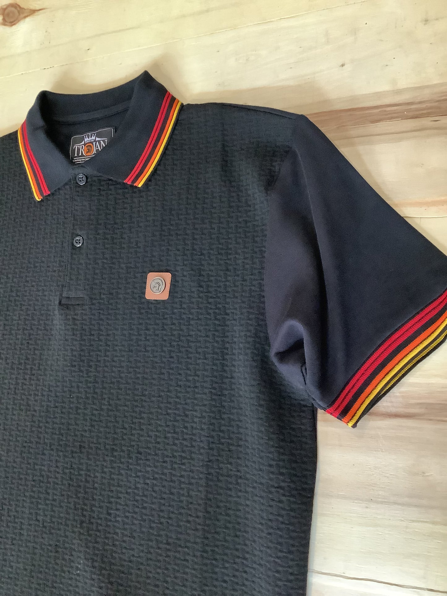 Trojan Textured Polo Tr/9032