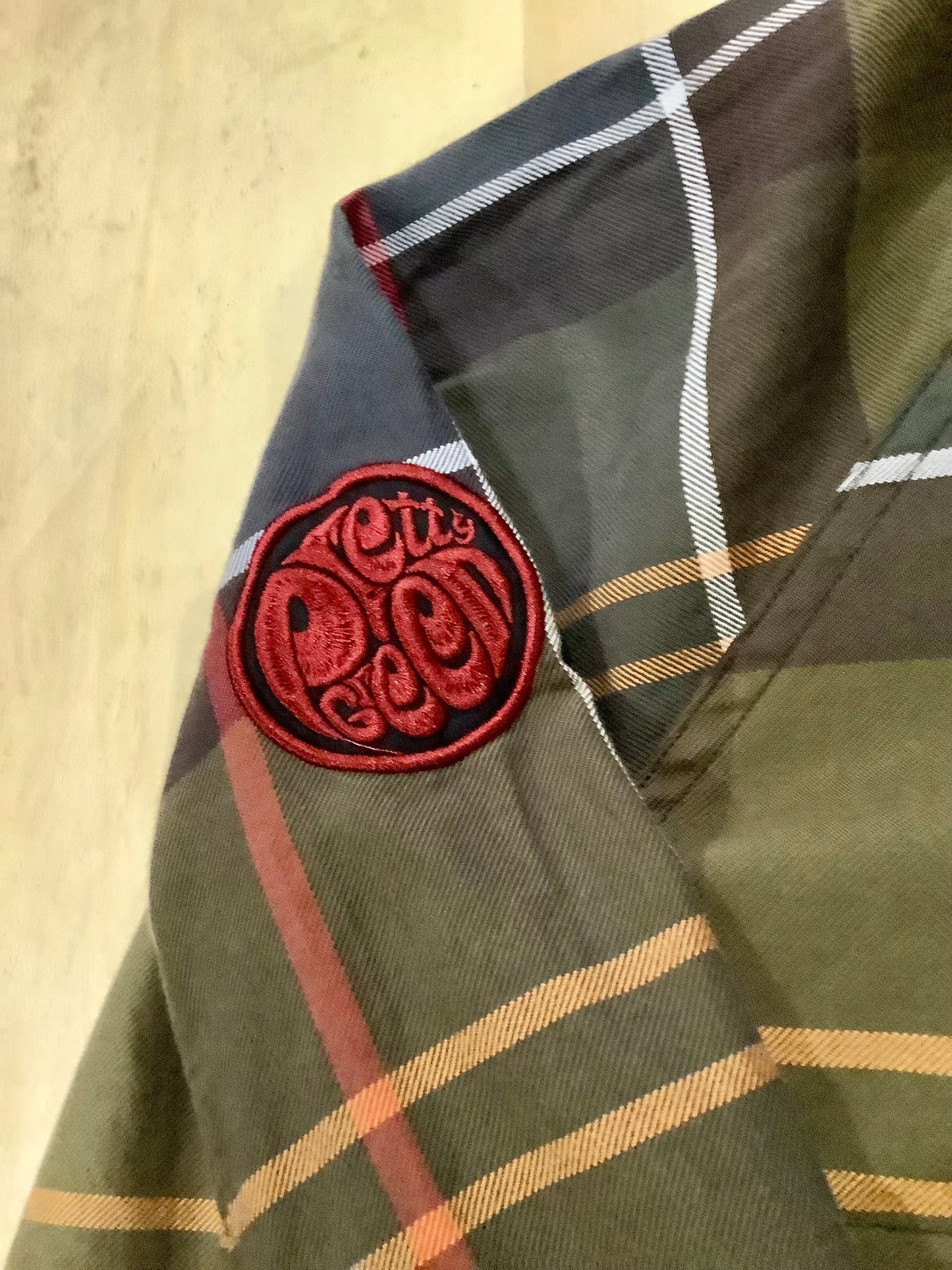 Pretty Green Winston Check Smock
