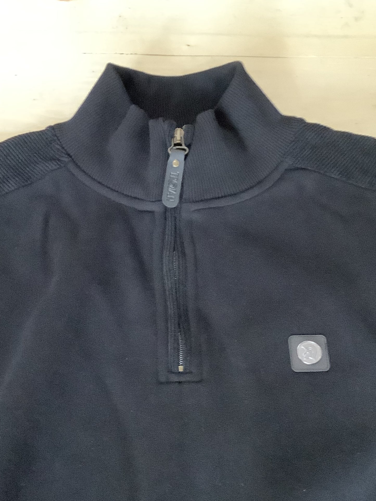 Trojan 1/4 Zip Cord Trim Sweat