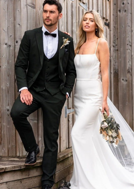 Marc Darcy Bromley Suit - Olive
