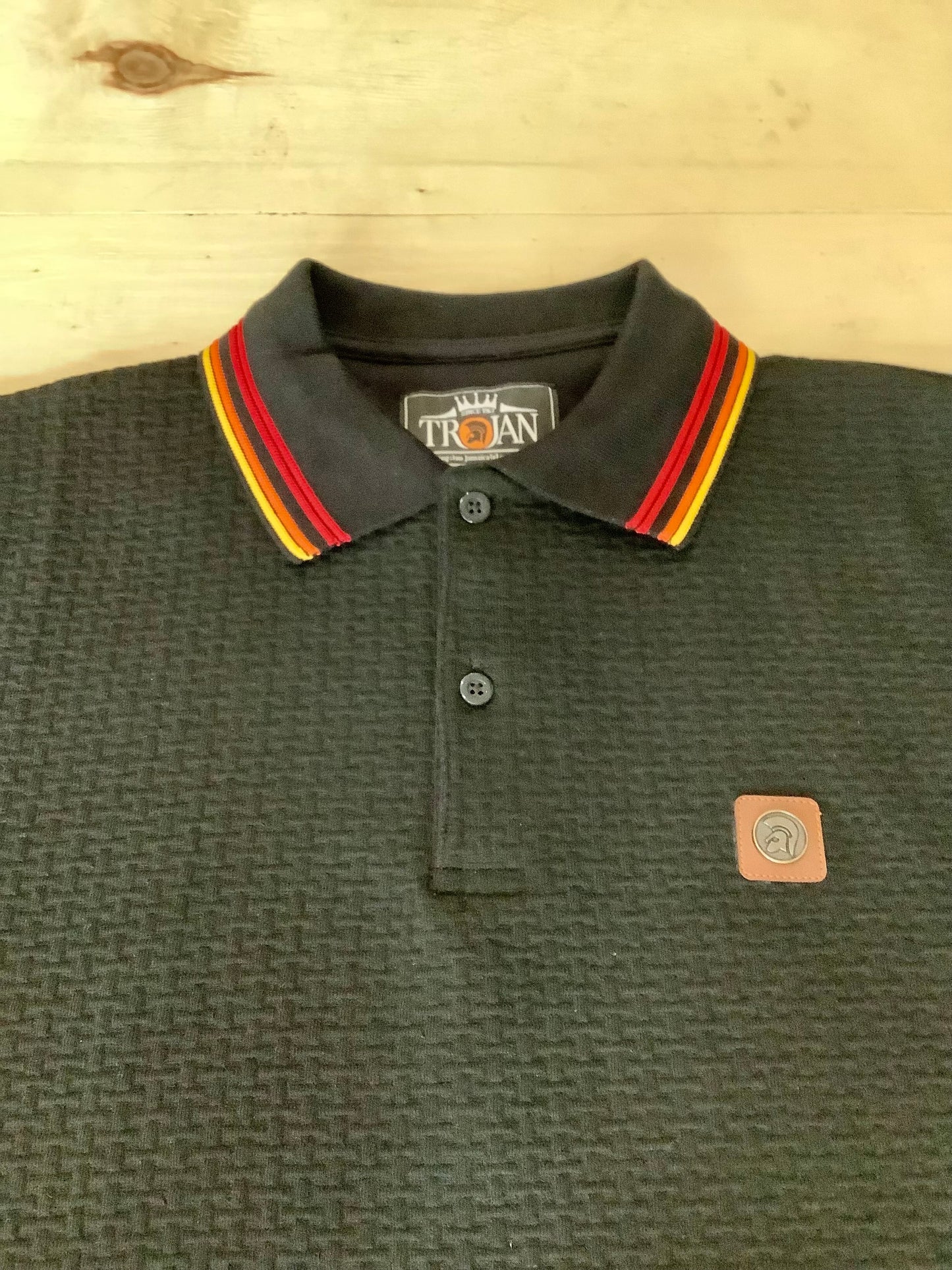 Trojan Textured Polo Tr/9032