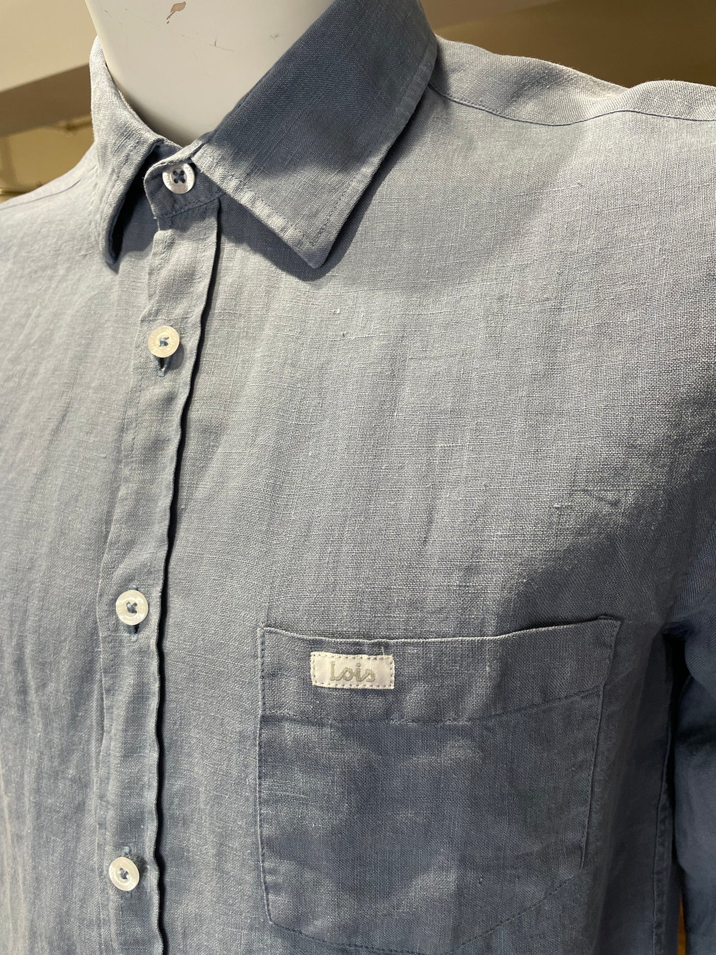 Lois Lucas 1132 Linen Shirt