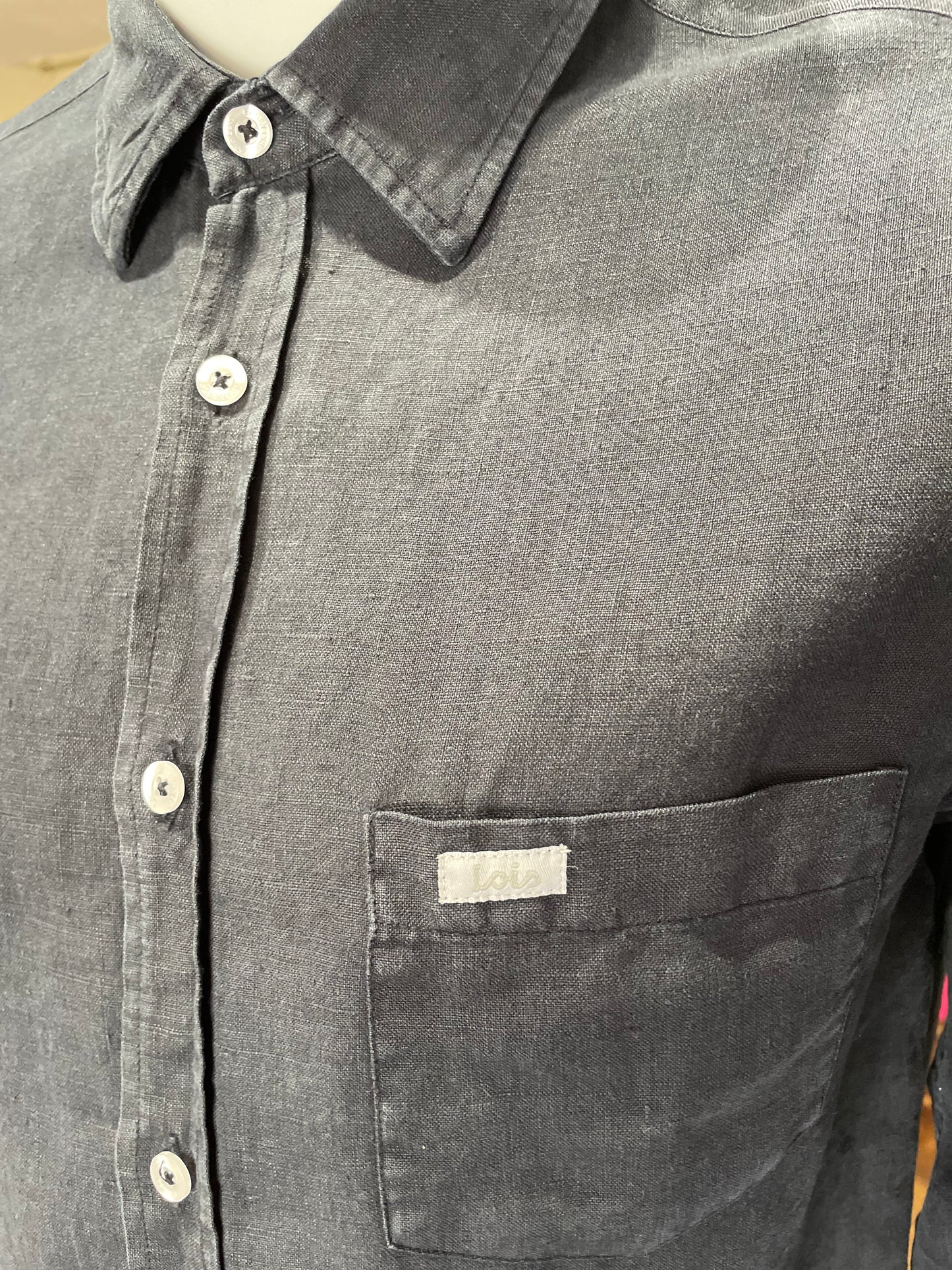 Lois Lucas 1132 Linen Shirt