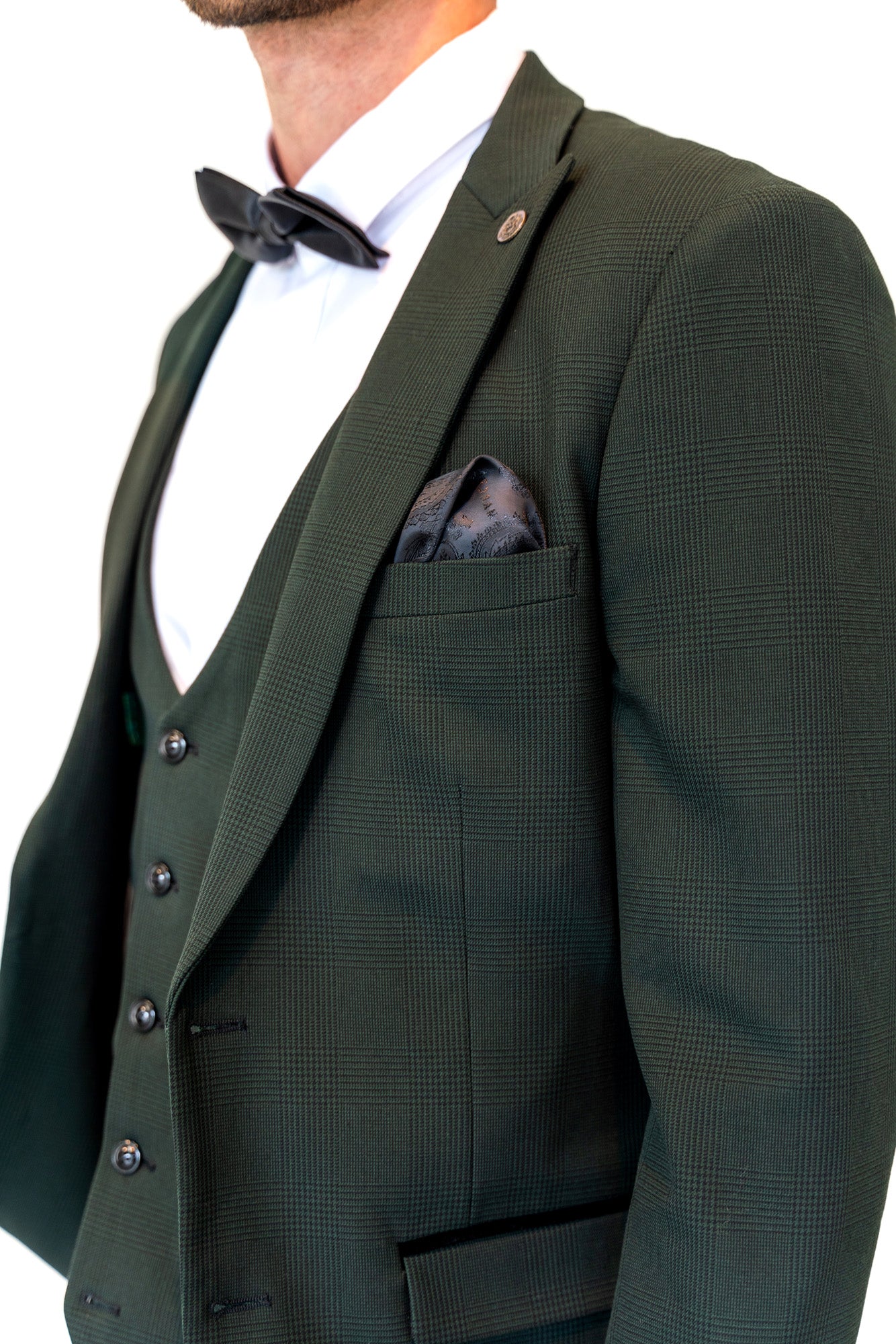 Marc Darcy Bromley Suit - Olive