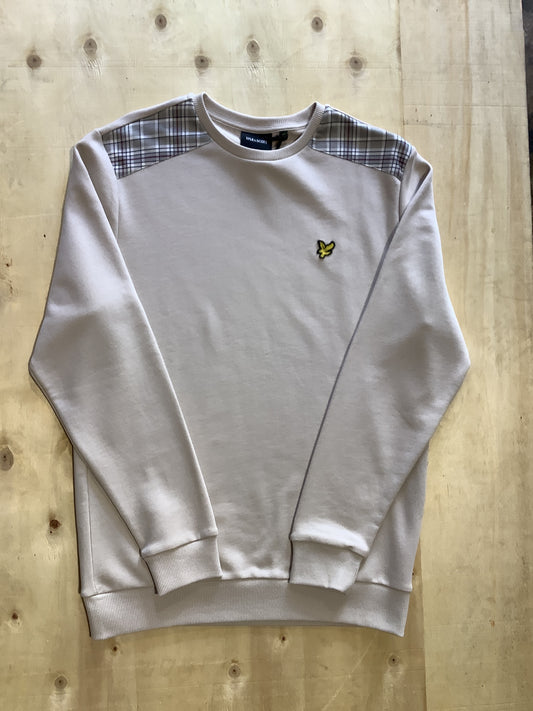 Lyle & Scott Check Panel Sweat