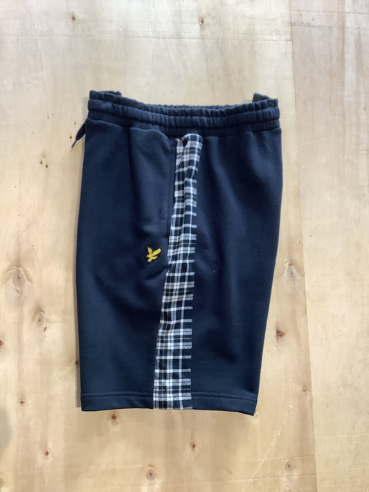 Lyle & Scott Check Panel Sweatshort