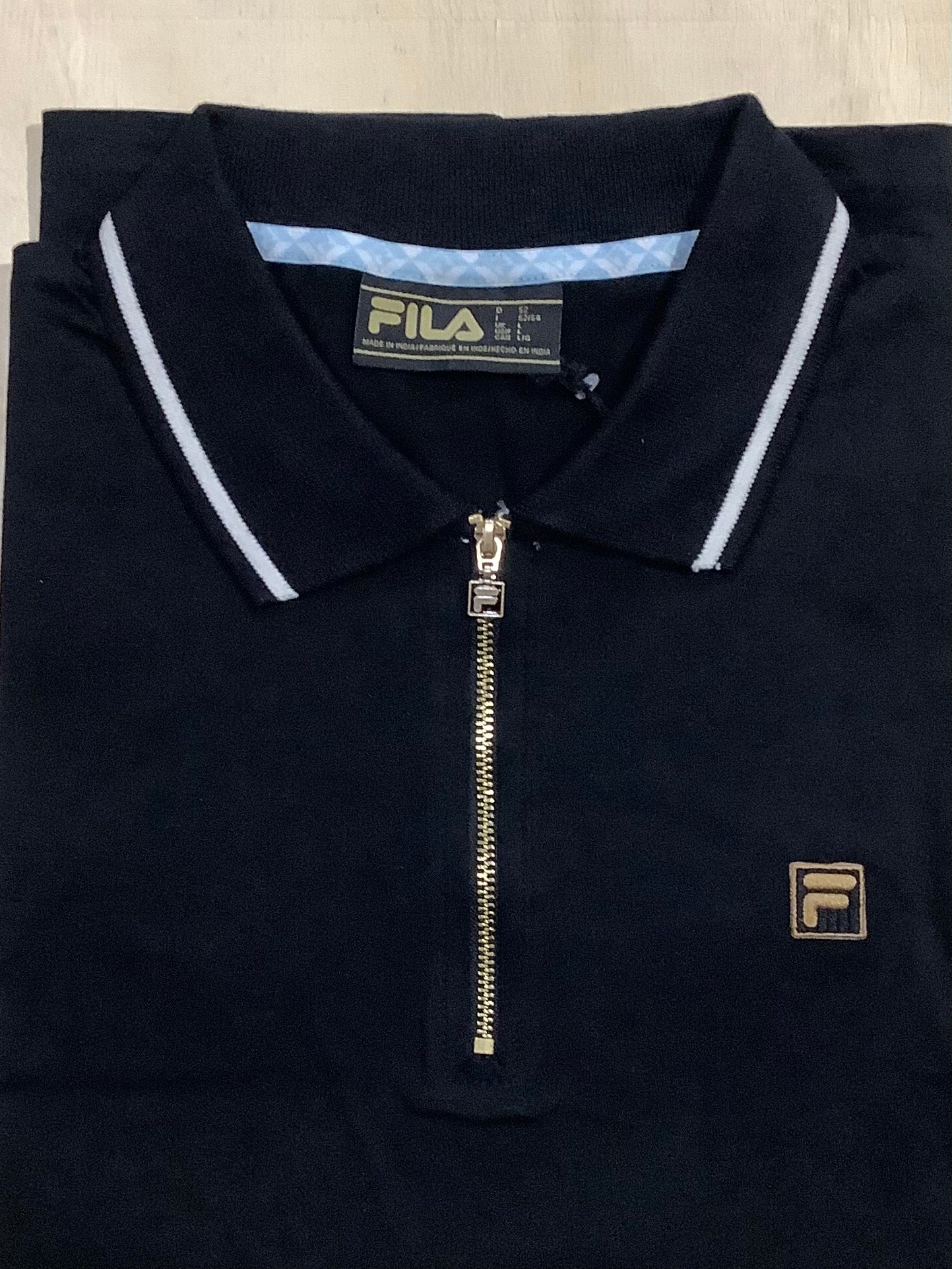 Fila Gold Lemar Polo - Black