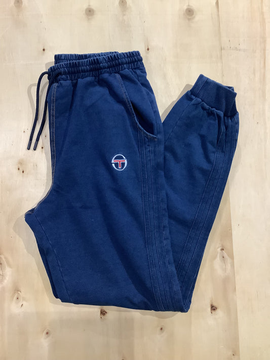 Sergio Damarindo Denim Track Pant - Blue