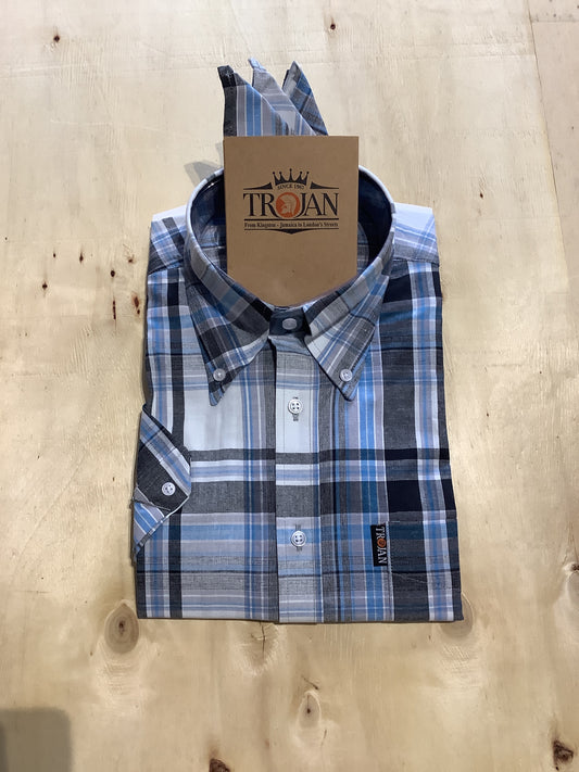 Trojan Check Shirt - Tc/1063
