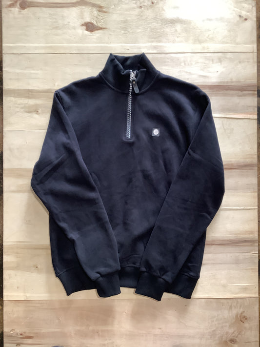 Trojan Quarter Zip Trim Sweat