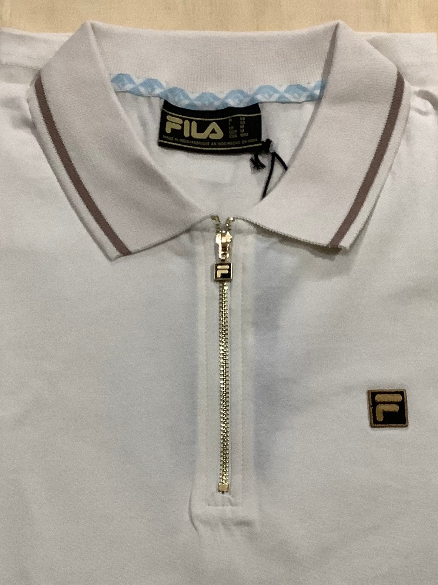 Fila Gold Lemar Polo - Off White