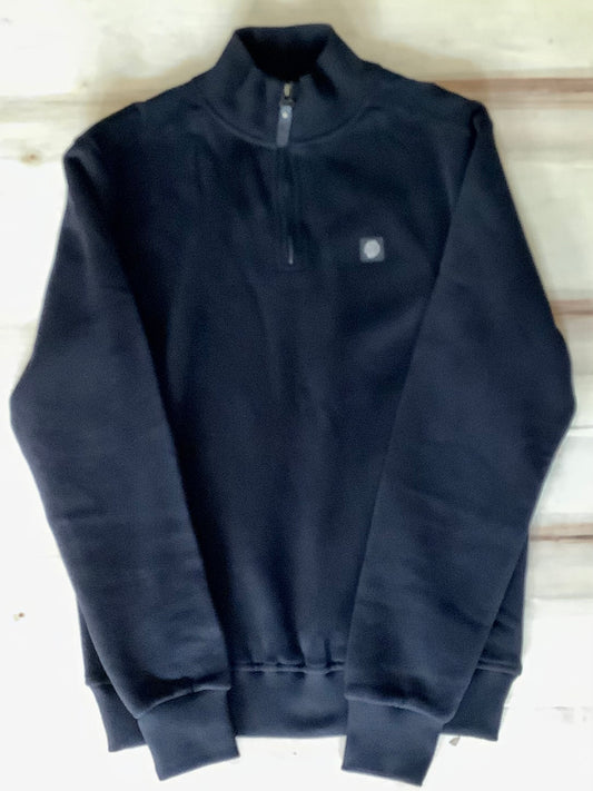 Trojan 1/4 Zip Cord Trim Sweat