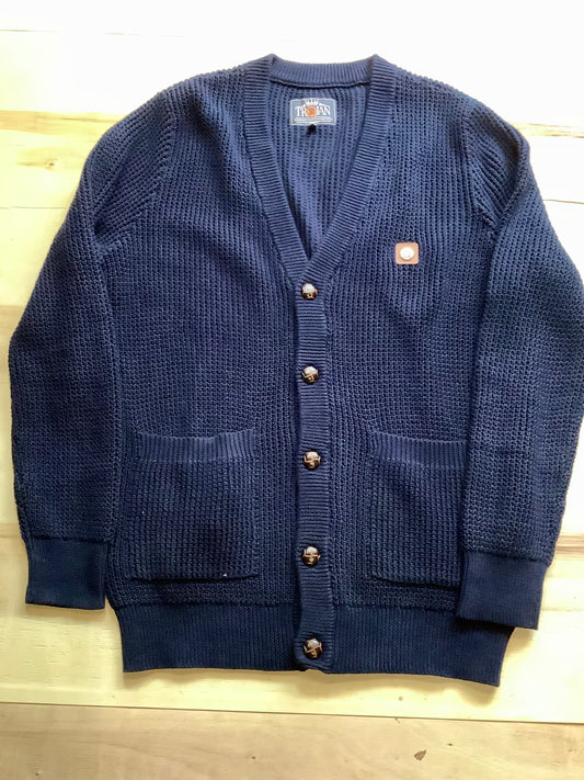 Trojan Waffle Cardigan Tc1020