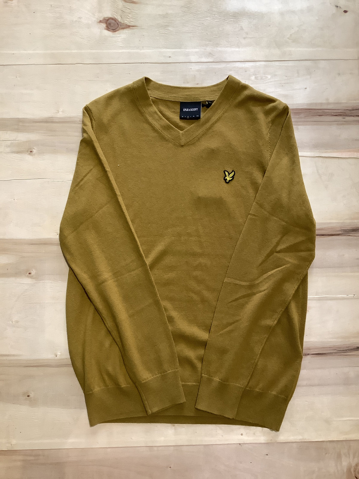 Lyle & Scott Cotton Merino V Neck Knit