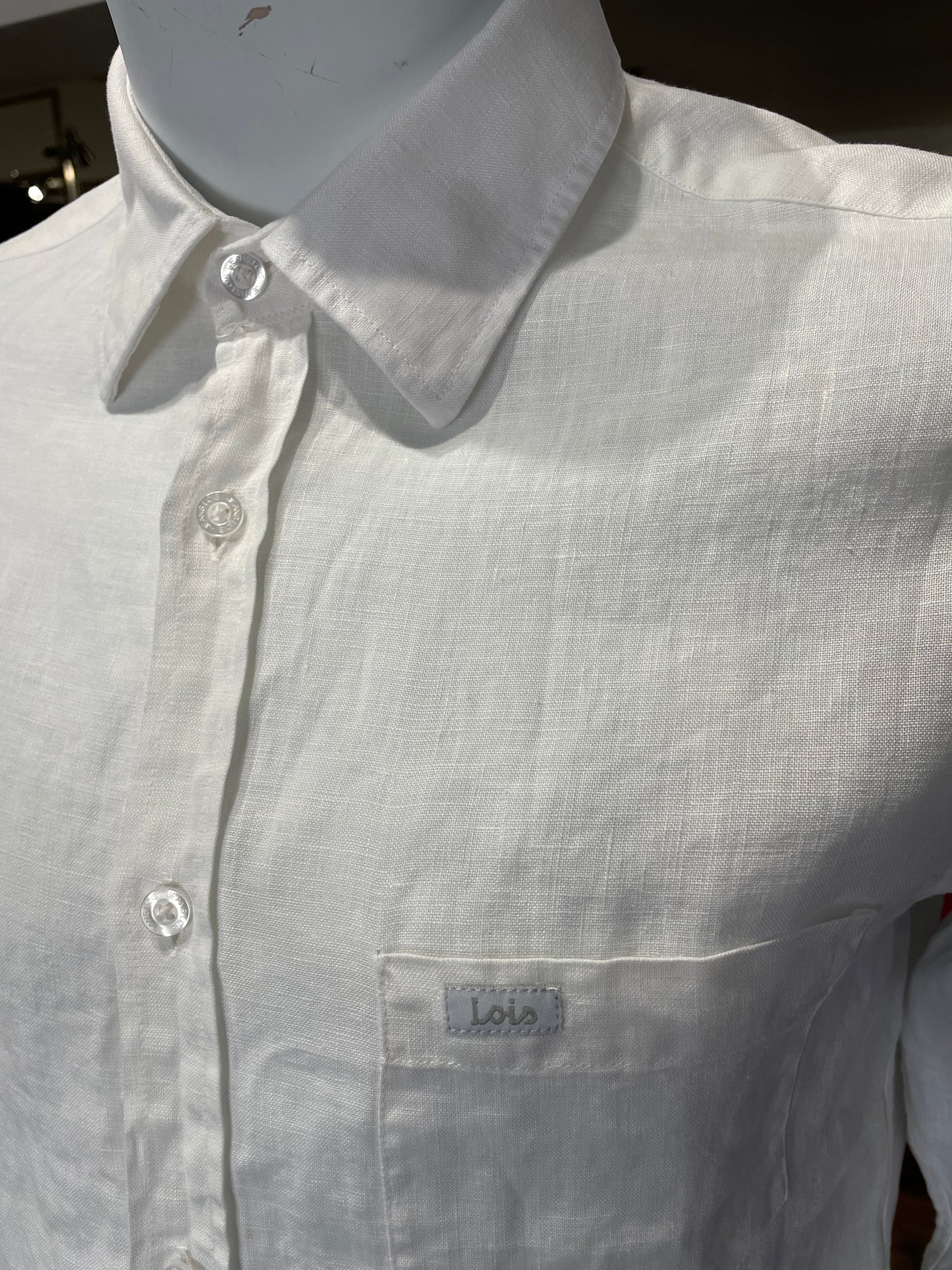 Lois Lucas 1132 Linen Shirt