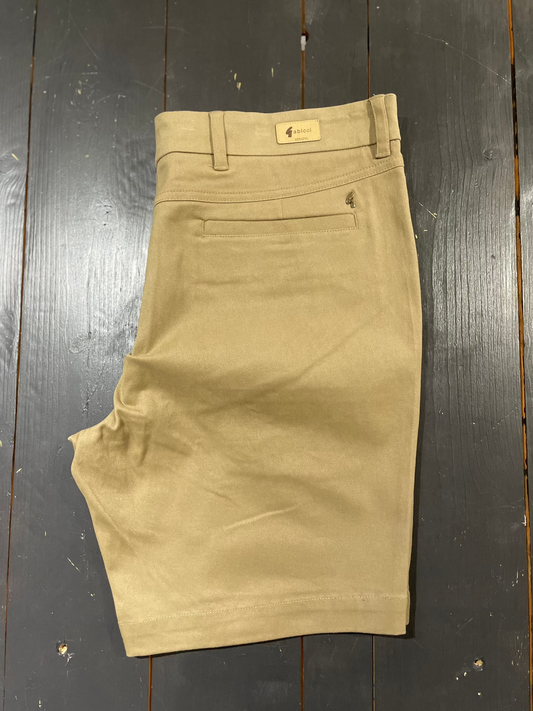 Gabicci Classic Tan Chino Shorts - Summer Wear