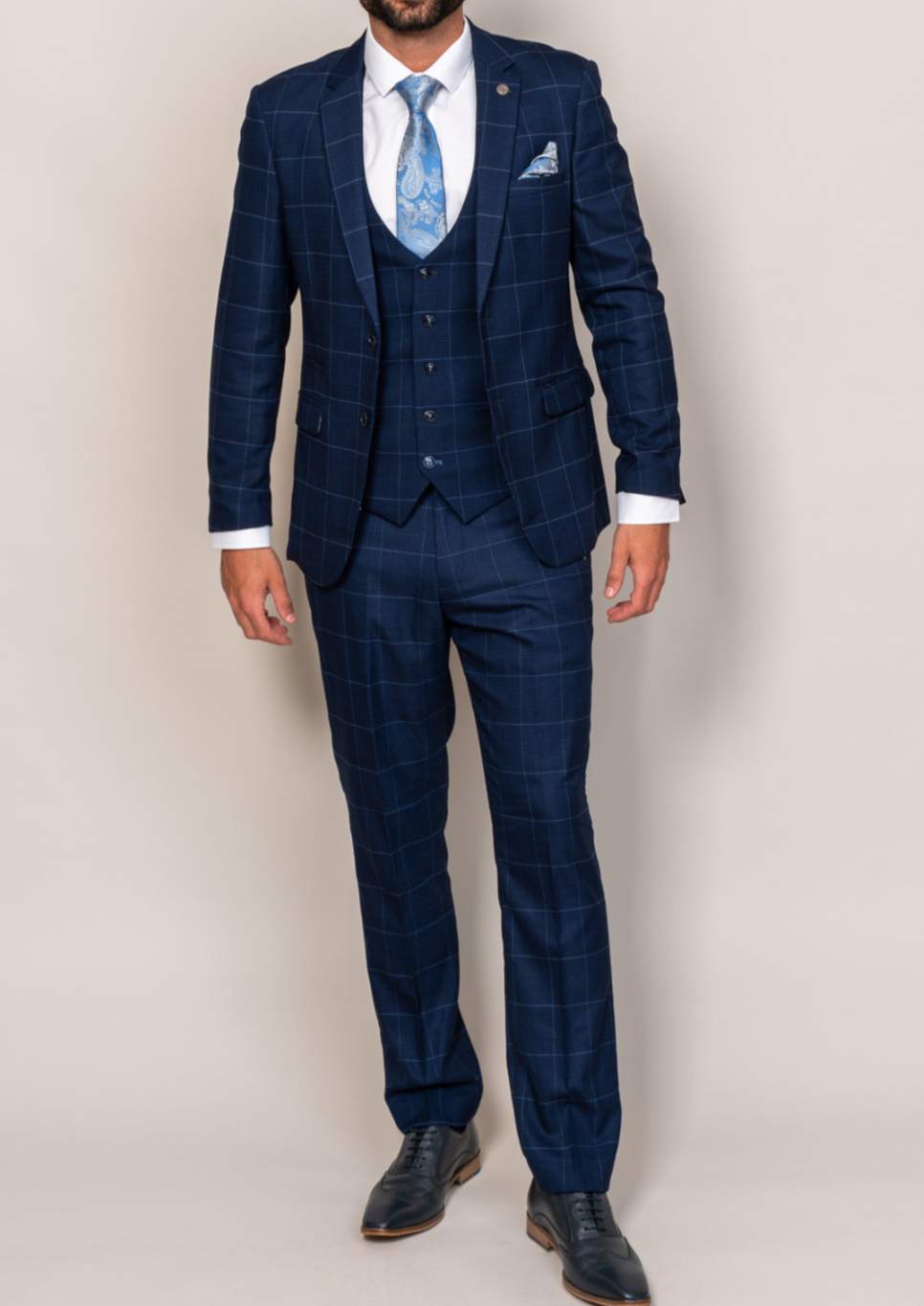 Marc Darcy Edinson suit - Sky