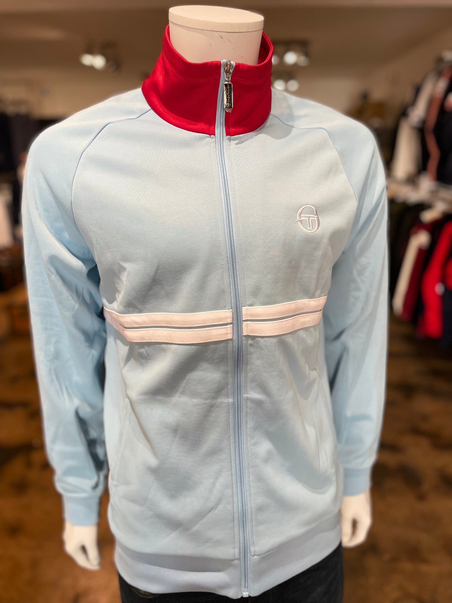 Sergio tacchini dallas 2025 track top sky blue