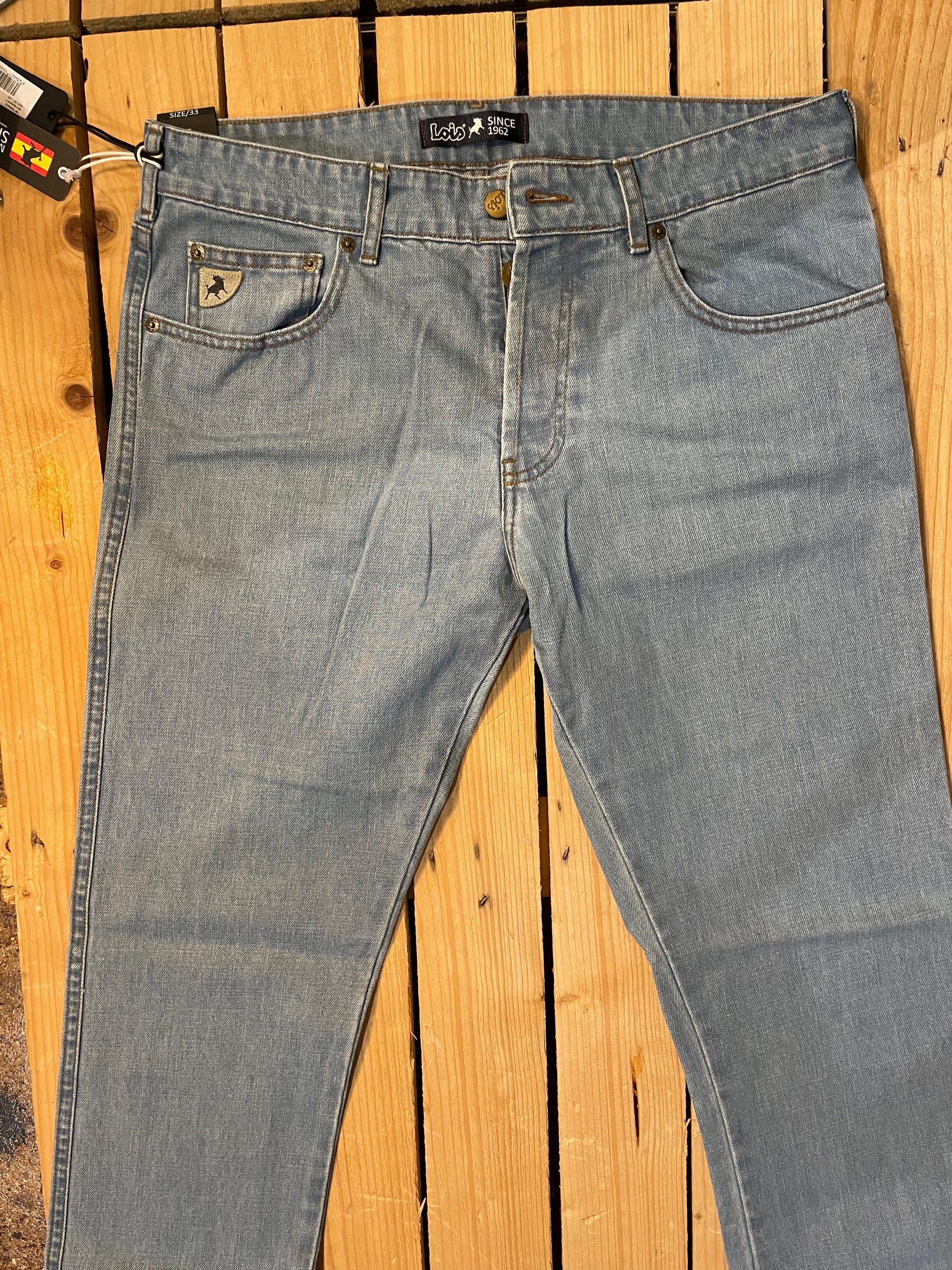 Lois Terrace Jeans - Light Wash - Front